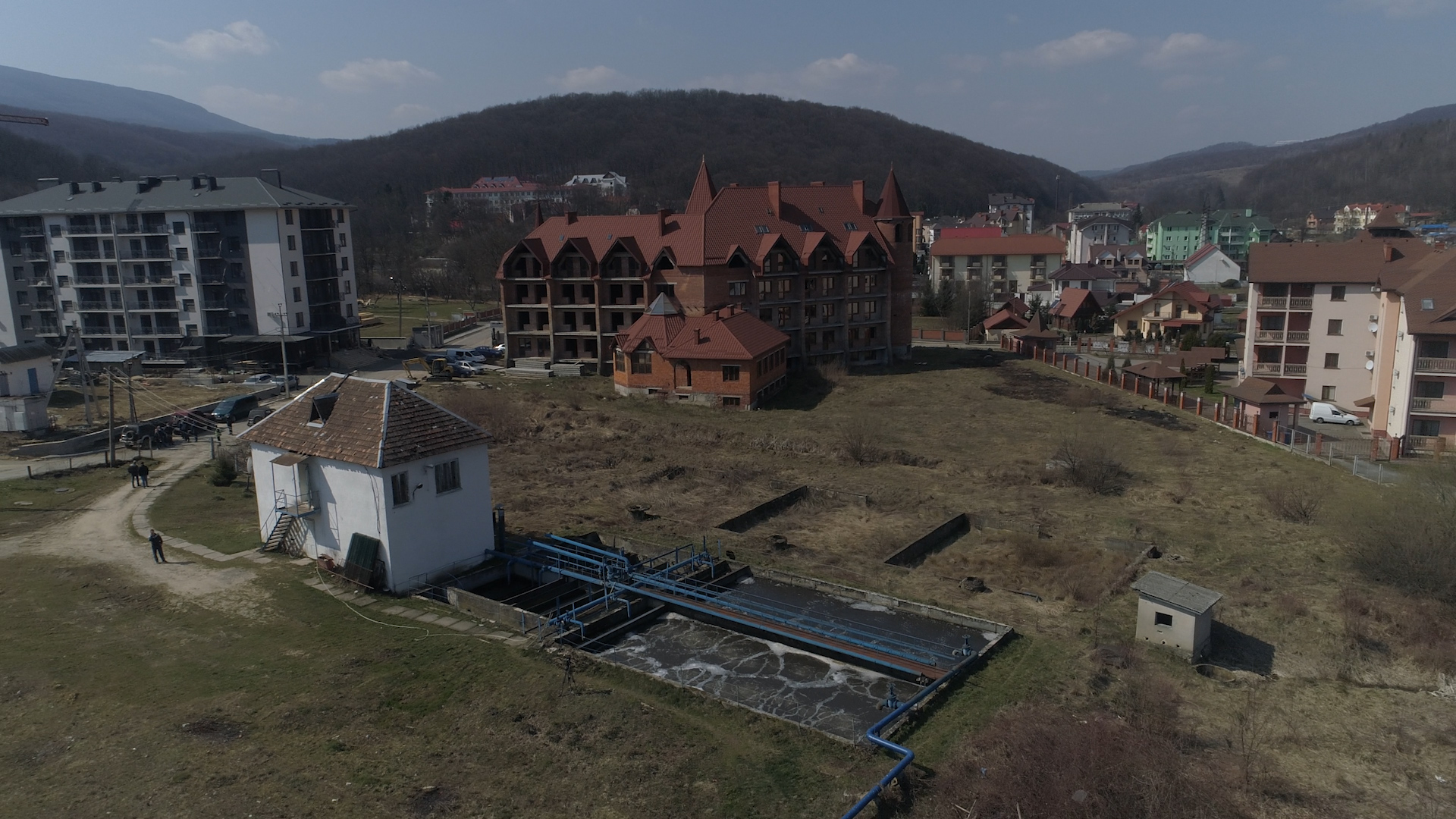 У селі Поляна за розпорядженням РНБО спецкомісія перевіряла стан водозабору