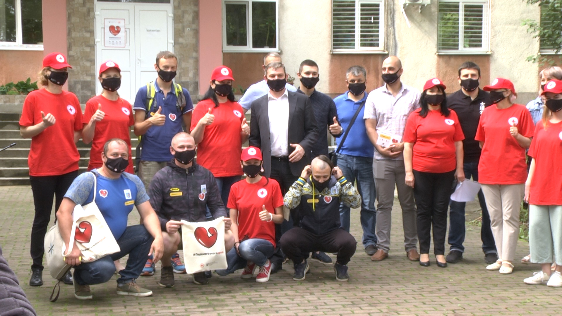 Всеукраїнська акція, в рамках якої спортсмени стають донорами крові, відбулась на Закарпатті