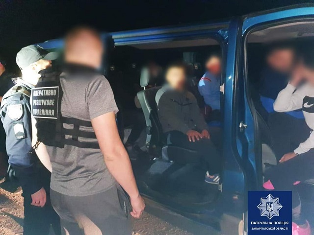 Без жодних документів: на Закарпатті затримано чотирьох іноземців