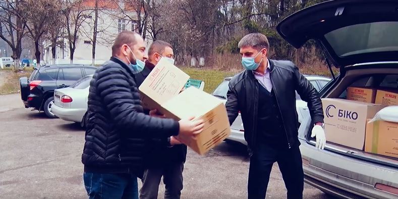 Допомога Закарпаттю під час пандемії COVID-19