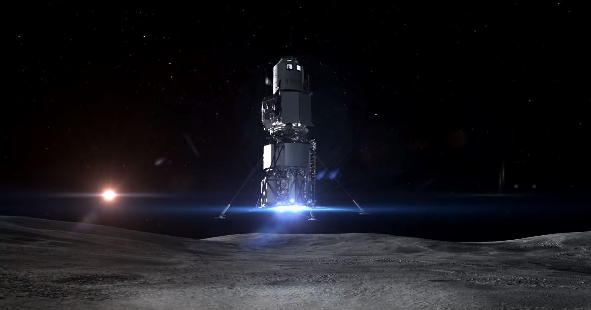 Nasa отримала макет Місячного посадкового модуля для випробувань від Blue Origin
