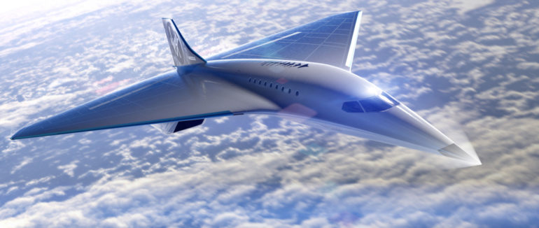 Компанія Virgin Galactic показала проєкт надзвукового пасажирського літака