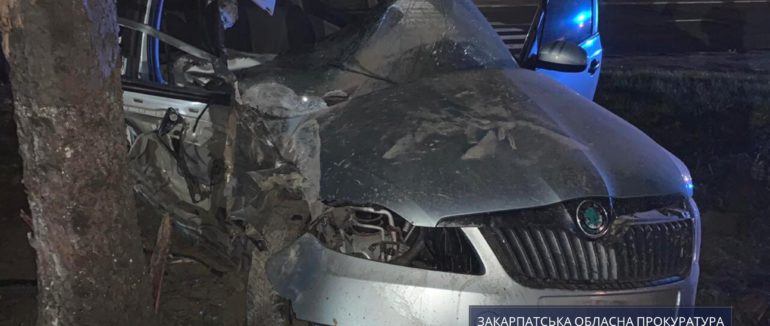 Смертельна ДТП в Ужгороді: прокуратура погодила підозру 23-річній винуватиці аварії