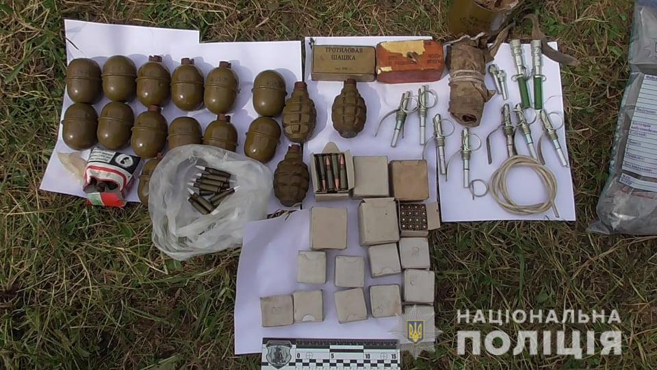 На Міжгірщині поліцейські вилучили нелегальний арсенал зброї
