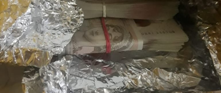 Більше 120 тисяч фунтів стерлінгів вилучили на кордоні з Польщею