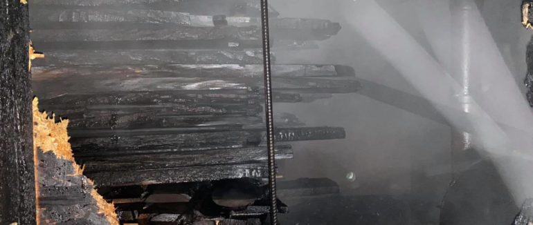 Пожежа у Мукачеві: горіло підприємство з обробки деревини