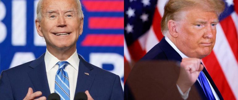 Трамп vs Байден: наживо, хто перемагає на виборах президента США