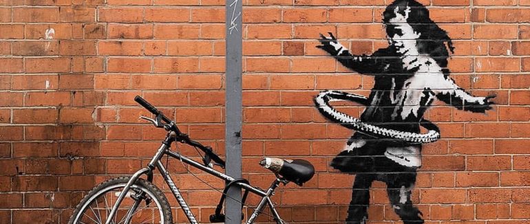 Акт вандалізму: нова арт-робота Бенксі частково знищена