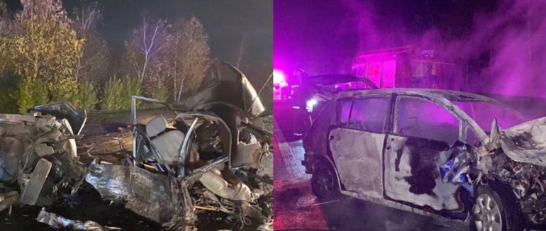 Моторошна аварія на Київщині: від лобового зіткнення авто загинуло двоє людей