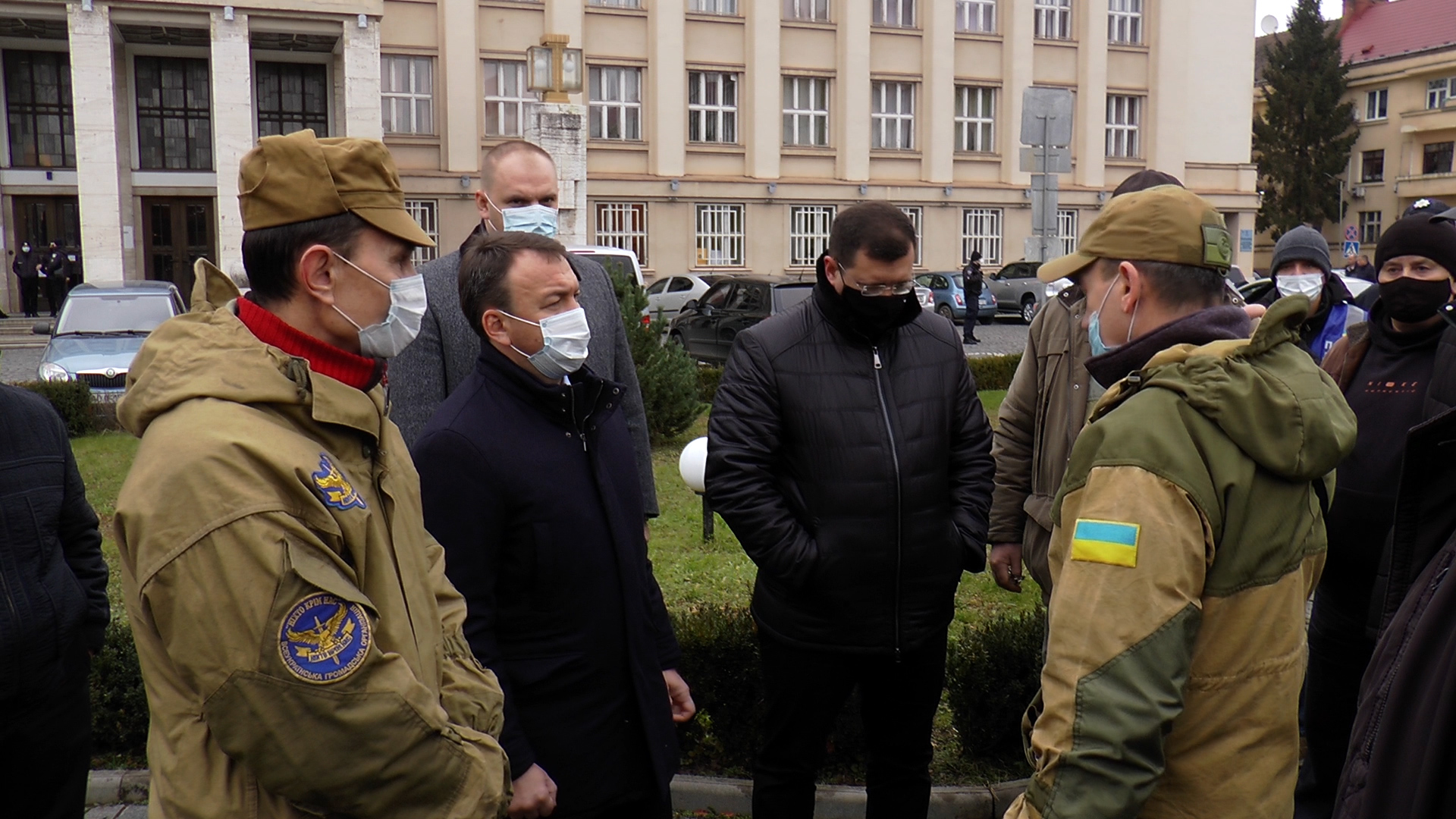 В Ужгороді афганці області відстоювали конституційні права