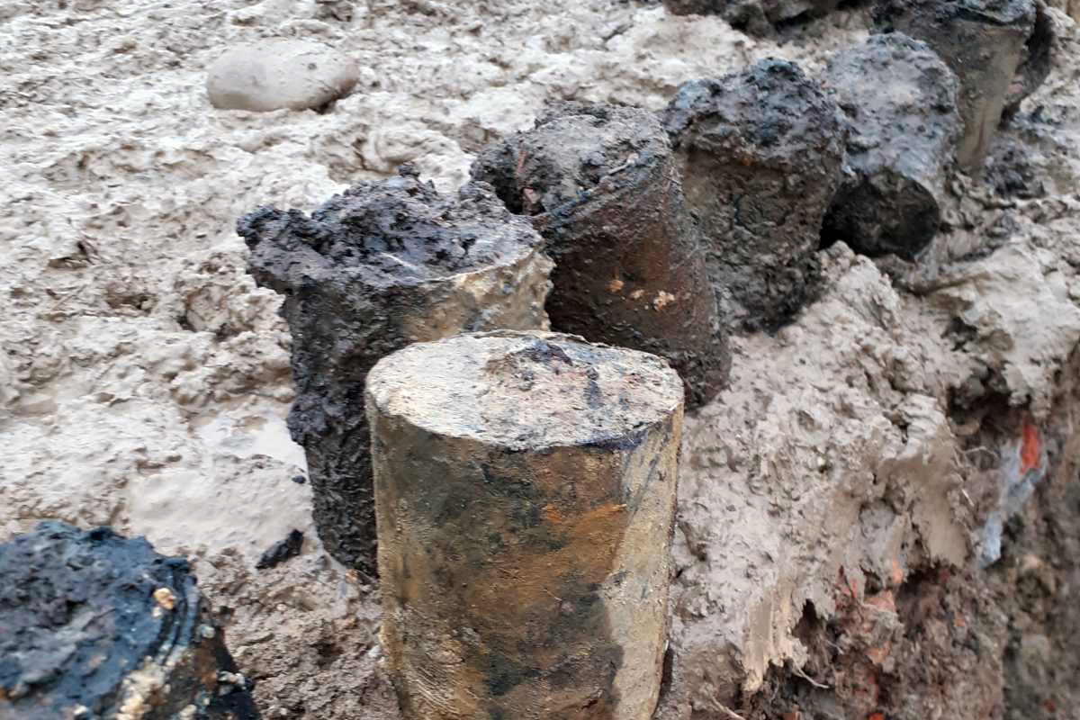 У Хусті знайшли арсенал боєприпасів часів Другої світової війни