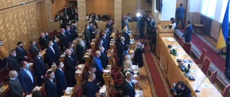Наживо: в Ужгороді розпочалося засідання новообраної Закарпатської обласної ради