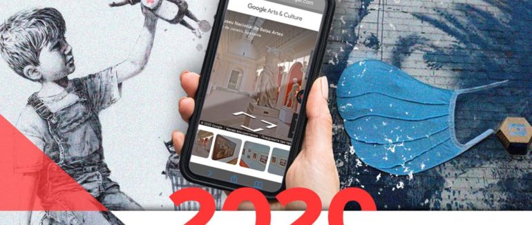 Культура у світі у 2020 році: найкращі роботи Бенксі, онлайн-музеї та віртуальні тури