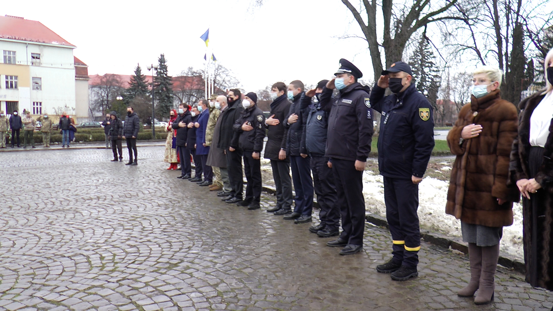 В Ужгороді відбулися урочистості до 102 річниці дня Соборності України