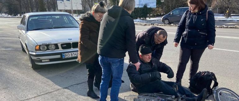 В ДТП, яка сталась в Ужгороді постраждав мукачівський велосипедист