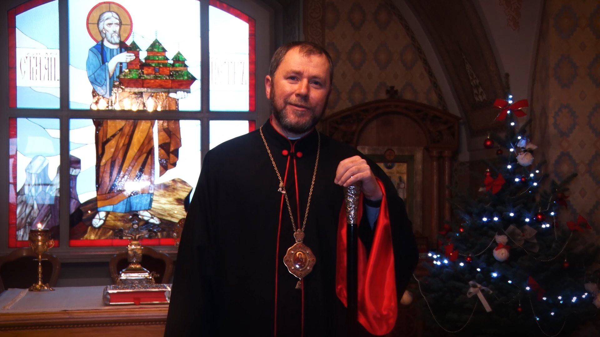 Владика Ніл Лущак привітав закарпатців з Різдвом