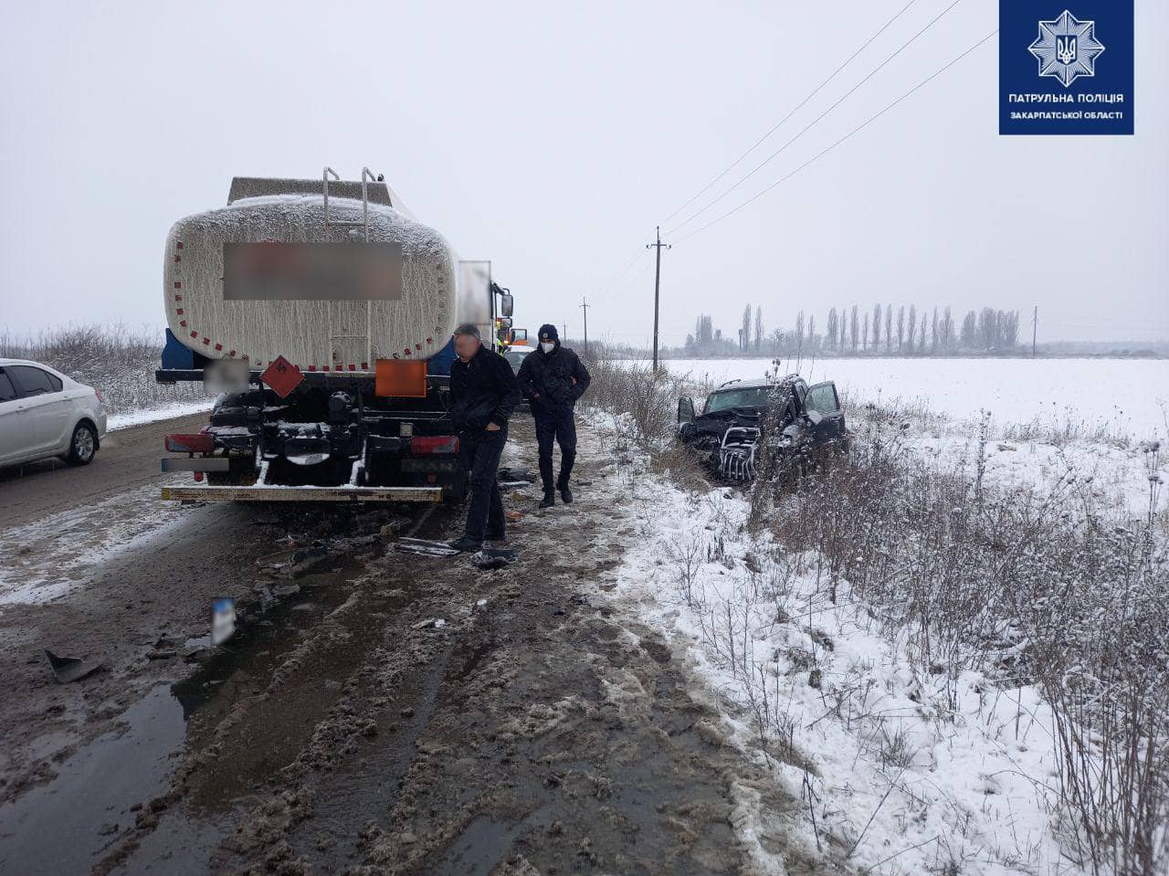 Нові подробиці аварії у Мукачеві: зіткнулися легковик та вантажівка