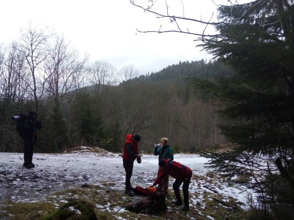 Пішла в гори і стало зле: на Закарпатті рятувальники допомогли 20-річній туристці з Києва