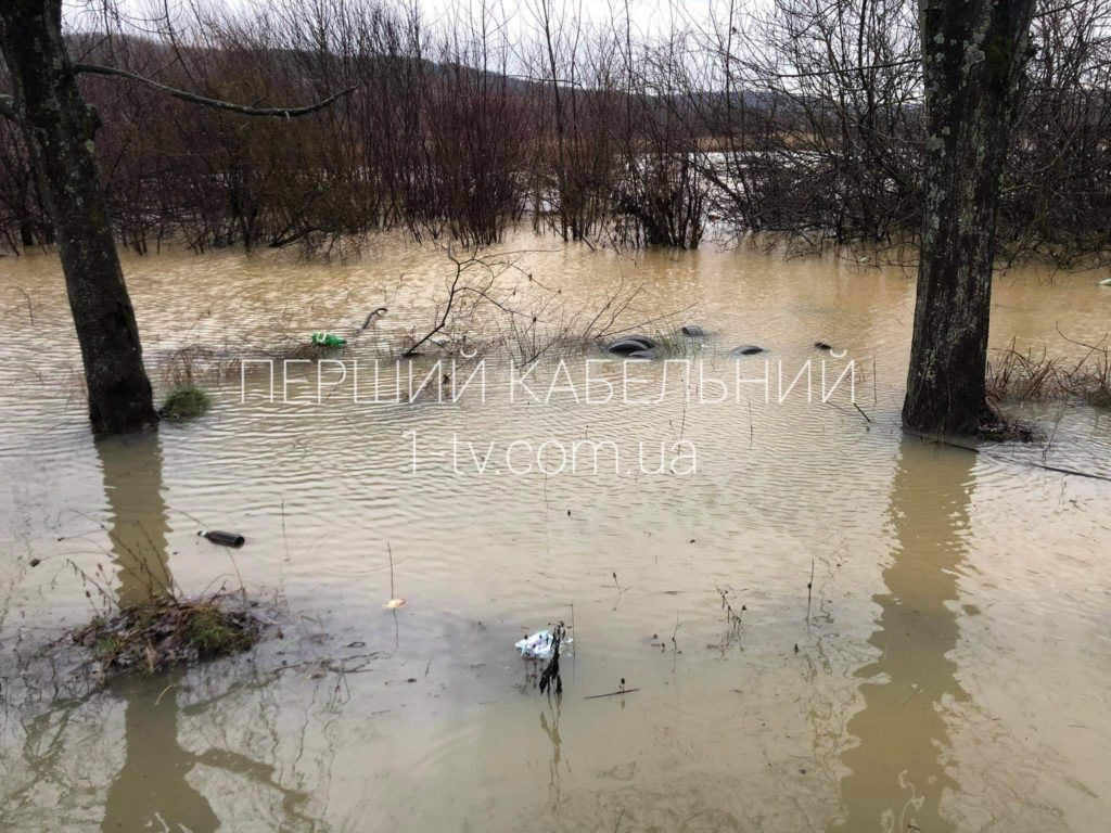 Іршавщина у воді: затопило вулиці та двори людей