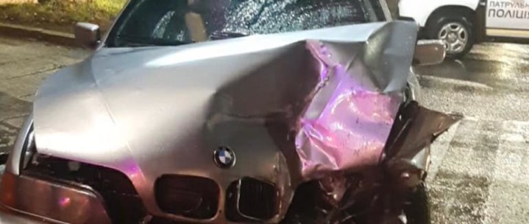 Вечірня аварія в Ужгороді: зіткнулися BMW та Fiat