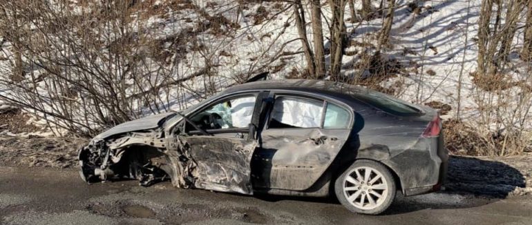 П’яна аварія на Закарпатті: автівку розтрощило вщент