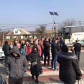 Заблокований Ужгород: мітингувальники перекрили міжнародну трасу