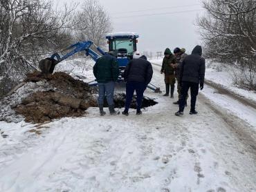 На Перечинщині через обвал дороги обмежили проїзд в село