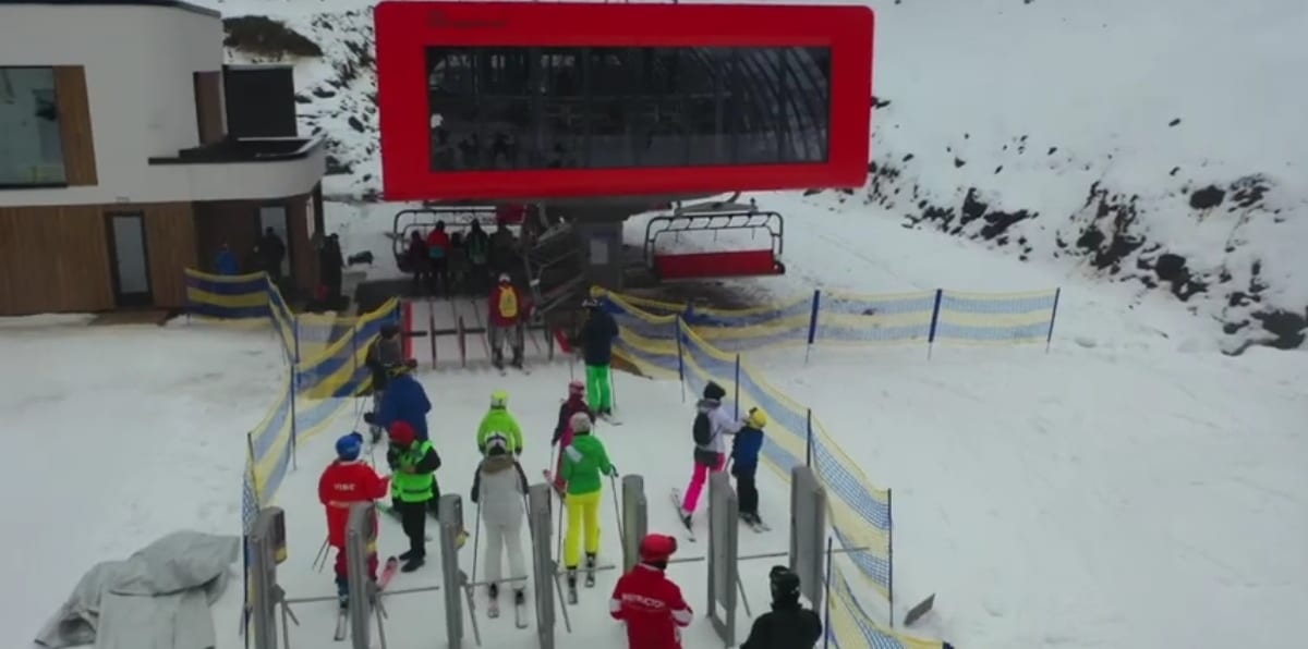 На Буковелі запрацював єдиний в Україні швидкісний витяг