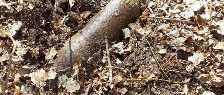 Мешканці Ужгородщини знайшли снаряд часів Другої світової війни