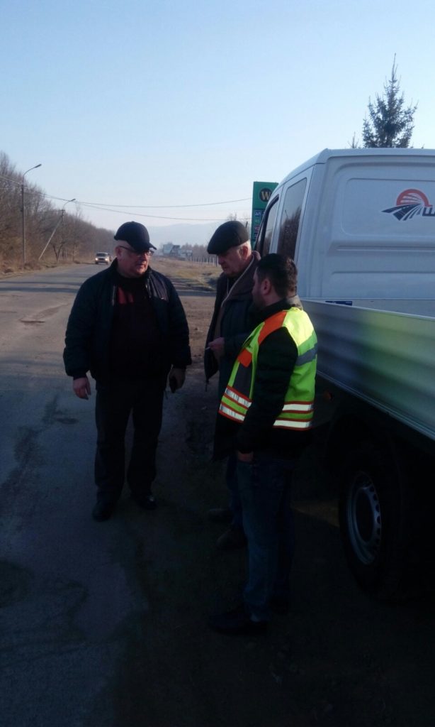 На Іршавщині розпочалось відновлення дорожнього полотна