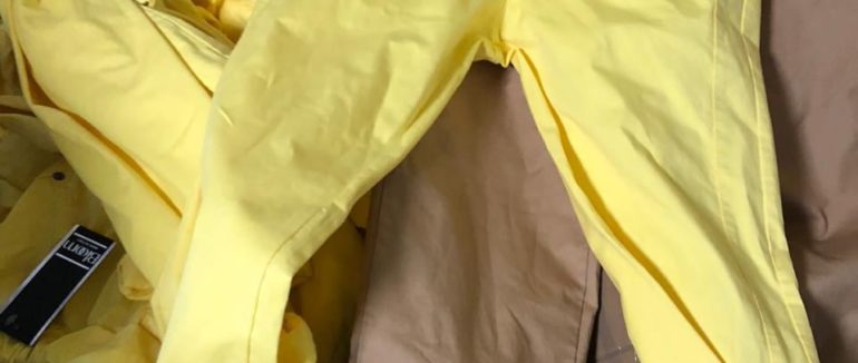 Майже 300 одиниць фірмового літнього одягу з Італії опинилися на складі Закарпатської митниці