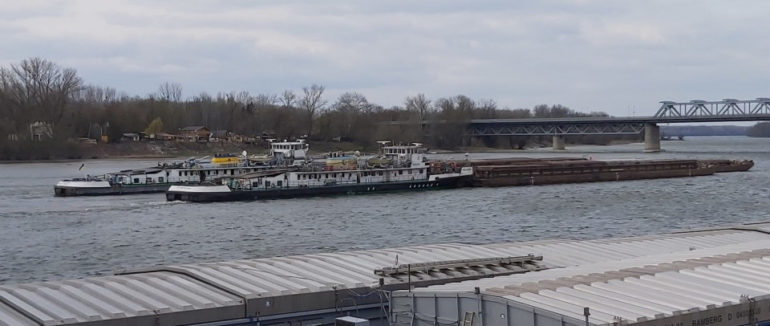 Український корабель потрапив у аварію в Угорщині