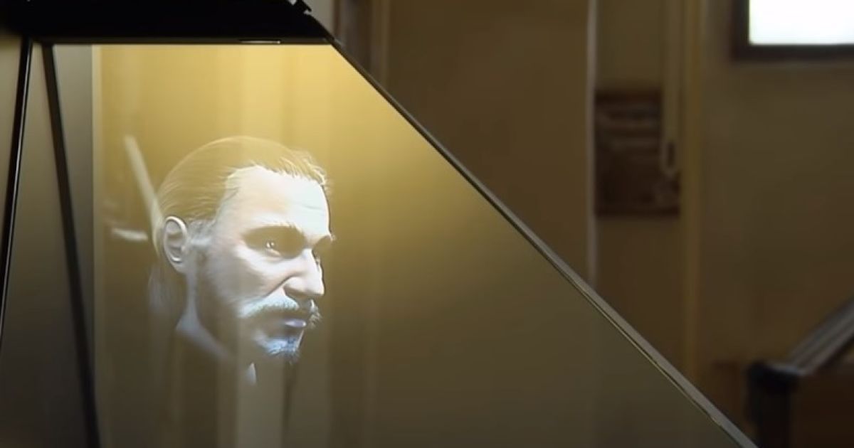 Справжнє обличчя Ярослава Мудрого: у Софії Київській у вигляді 3D-голограми можна побачити обличчя київського князя
