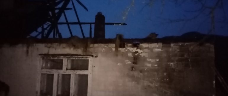 Пожежі продовжуються: на Хустщині горіла надвірна споруда