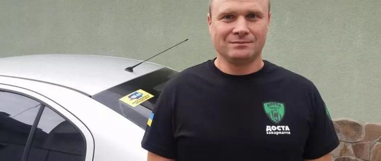 На Закарпатті активіста Павла Павлова засудили до 6 років позбавлення волі