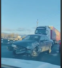 Ранкова автотроща на Боронявському переїзді