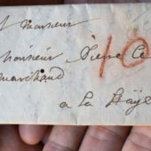 Вчені змогли прочитати лист XVII століття, не відкривши його