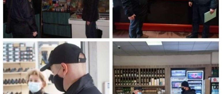 Рейди поліції в Мукачеві: з початку локдауну в місті здійснено майже 300 перевірок
