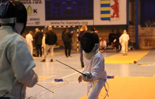 “Горець-2021”: в Ужгороді проходить Всеукраїнський фехтувальний турнір