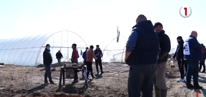 Земельний конфлікт: в Королеві селяни не поділили гектари з фермерами