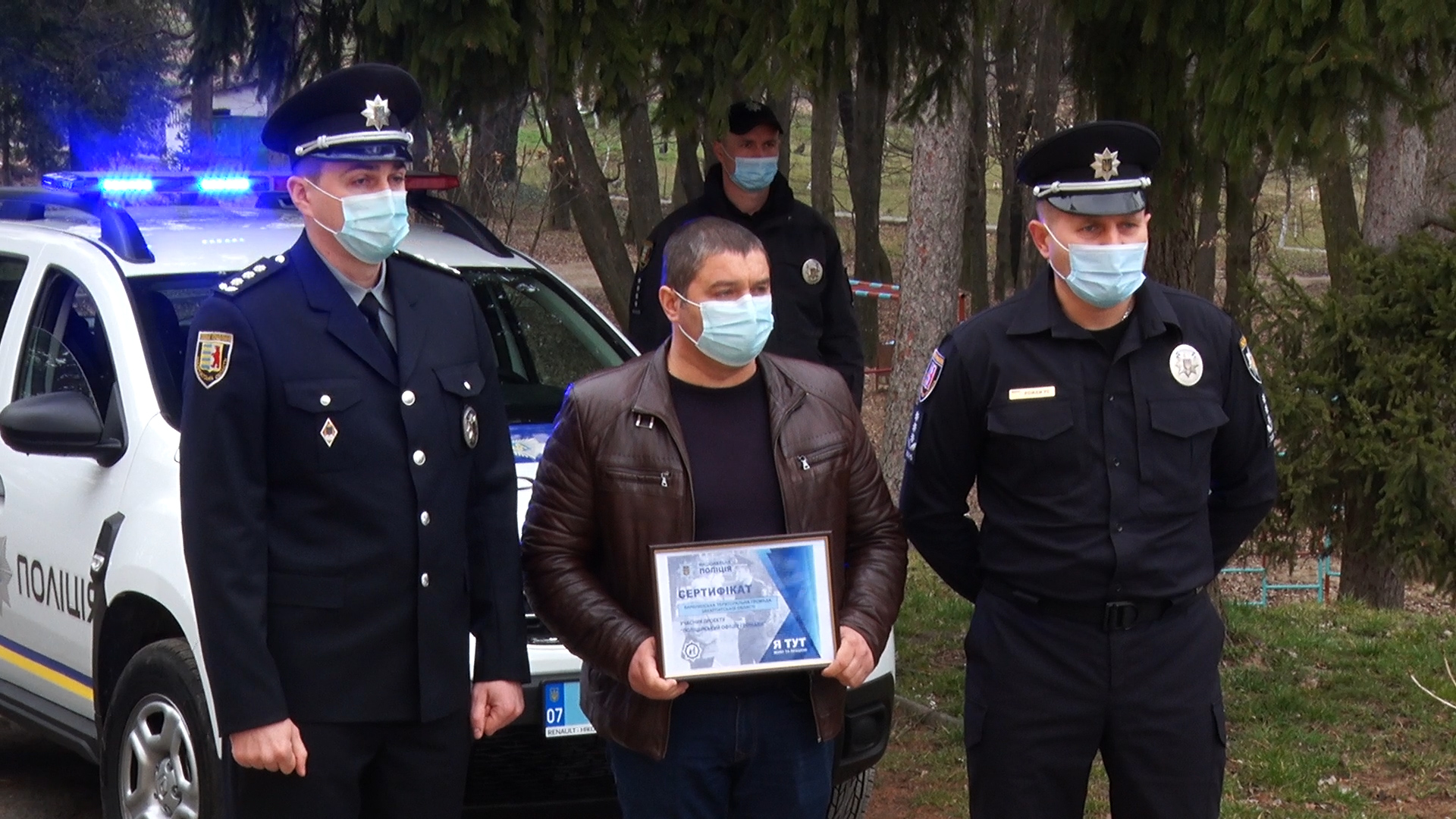 Баранинська ТГ отримала двох поліцейських офіцерів громади, які контролюватимуть правопорядок