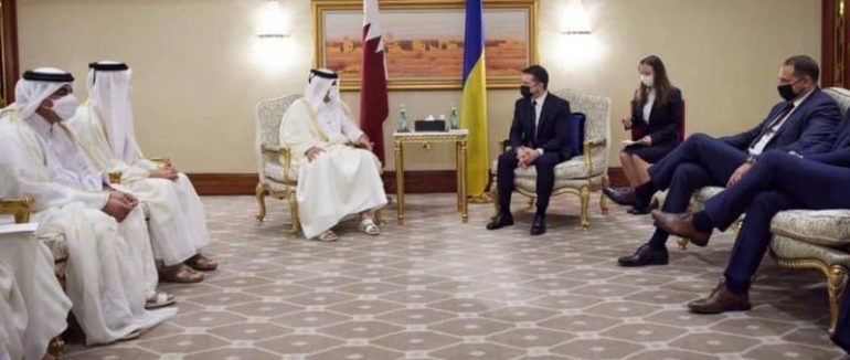 Візит президента України до Катару: члени української делегації припустились грубих помилок