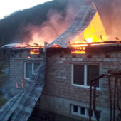 Через проблеми з мобільним покриттям в закарпатському селі жителі самотужки гасили пожежу