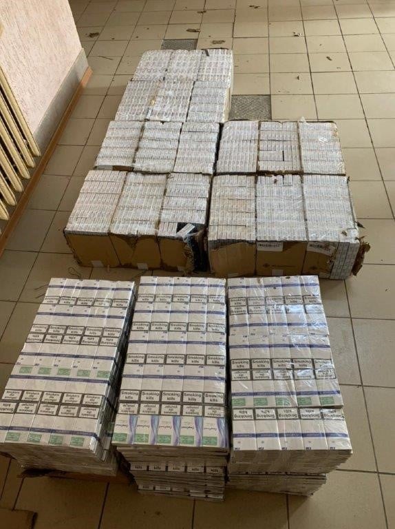 15 ящиків сигарет виявили на кордоні з Угорщиною