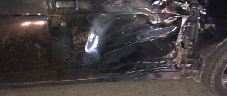 В мережі опублікували відео вечірньої аварії у Мукачеві