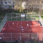 В Ужгороді відкрили баскетбольний майданчик