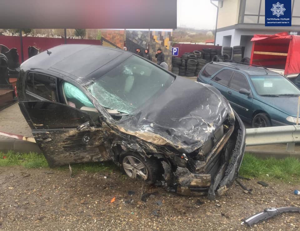 За добу на Закарпатті зафіксовано 11 дорожньо-транспортних пригод