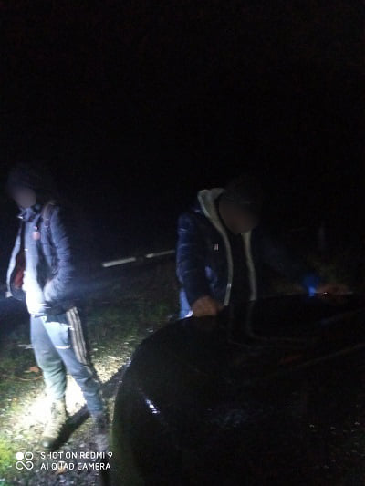 В Мукачівському районі впіймали п’ятьох закарпатців які незаконно виловлювали рибу