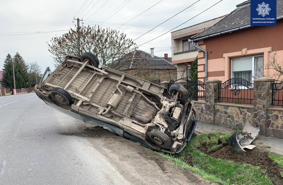 ДТП на Ужгородщині: патрульна поліція оприлюднила подробиці аварії