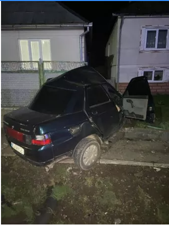 Нічна автопригода в Ракошині: за участю нетверезого водія